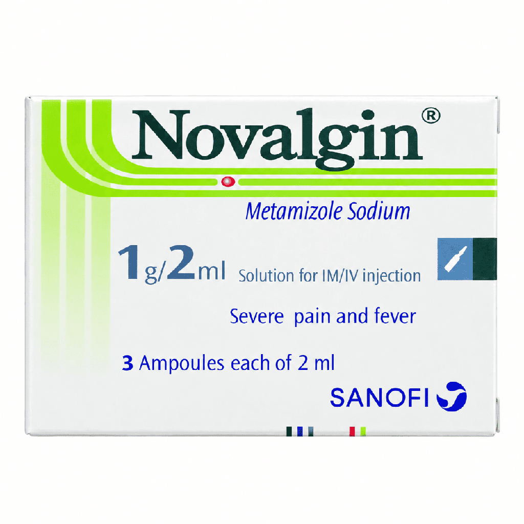 Novalgin 3 Ampoules 1 gm/2 ml