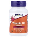 NOW VITAMIN D 3-2000 IU-120 CAP