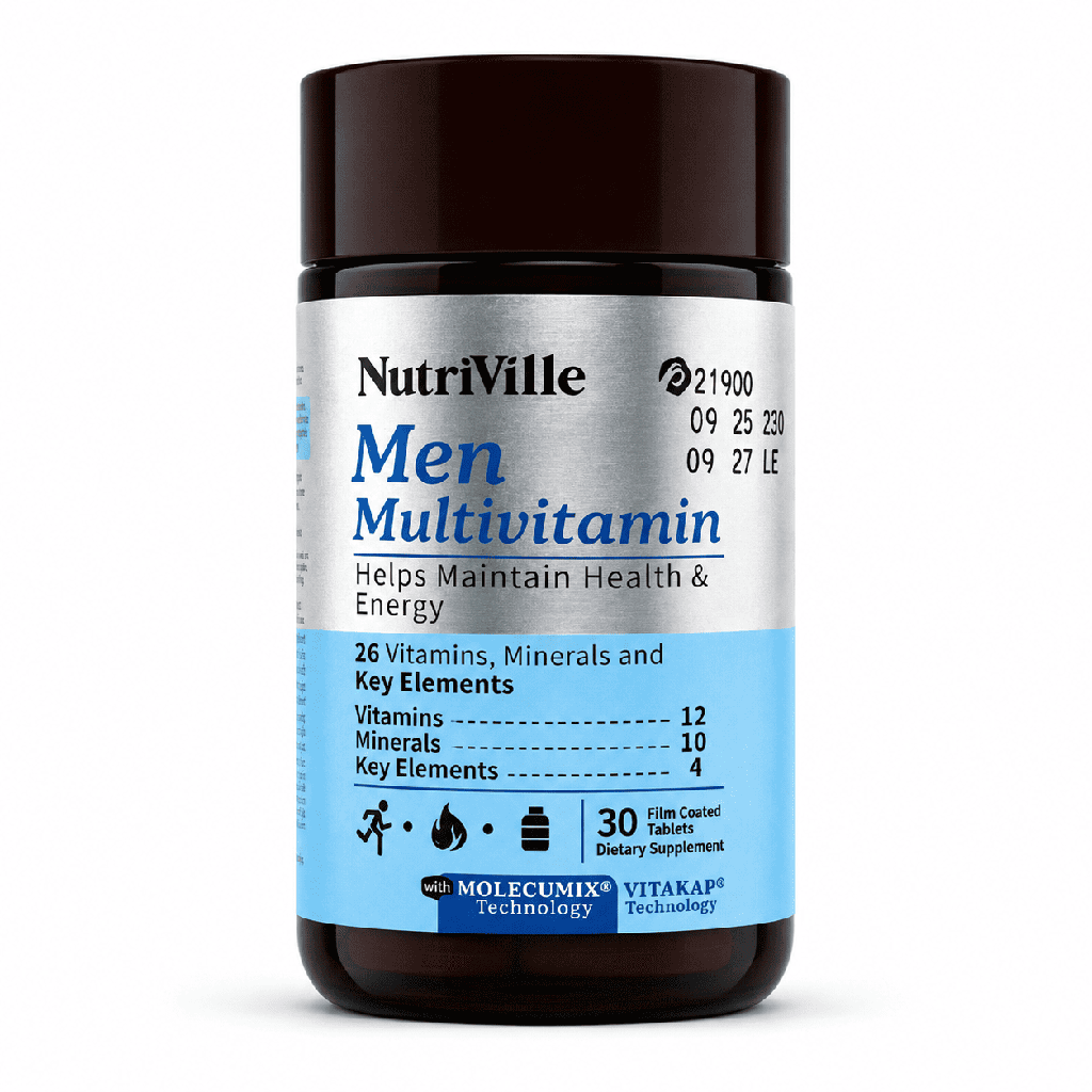 Nutriville Men Multivitamin 30 Tablets