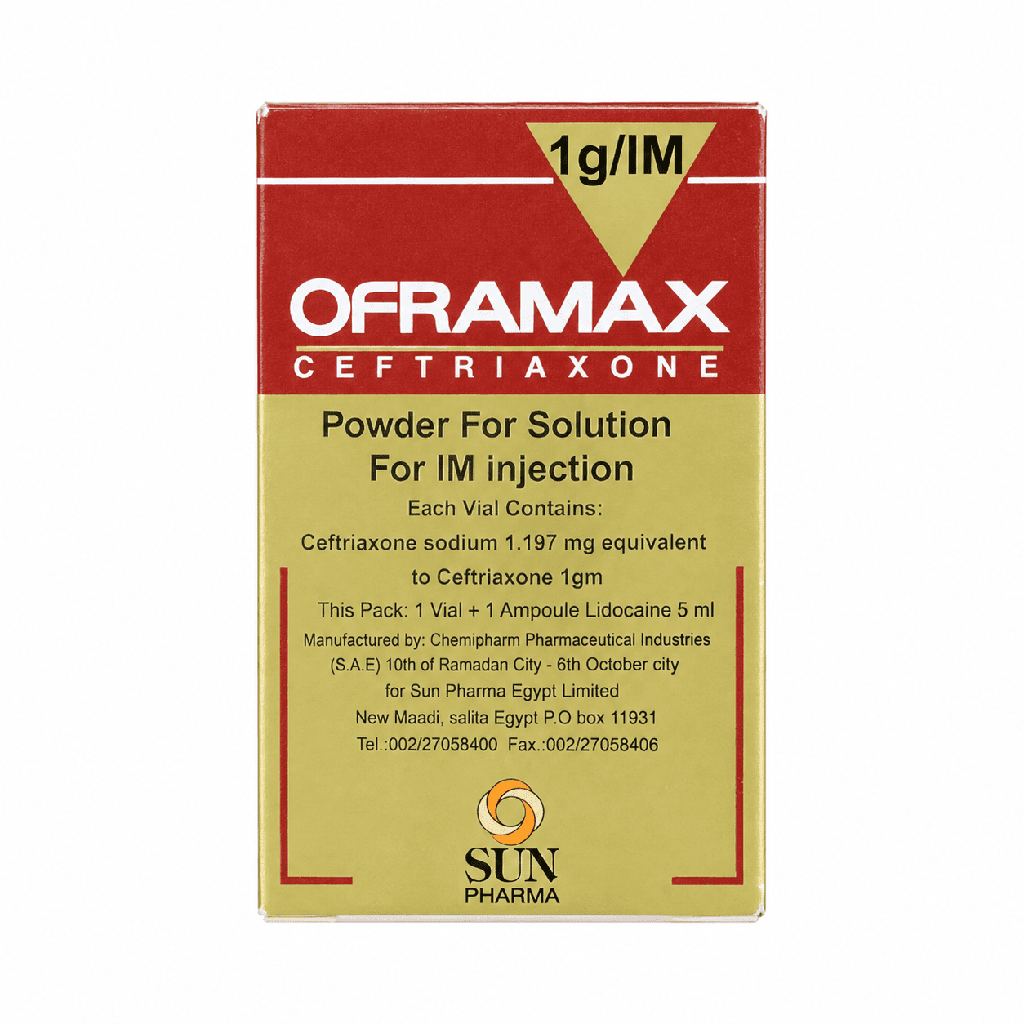 Oframax 1 gm 1 Vial I.M. Injection