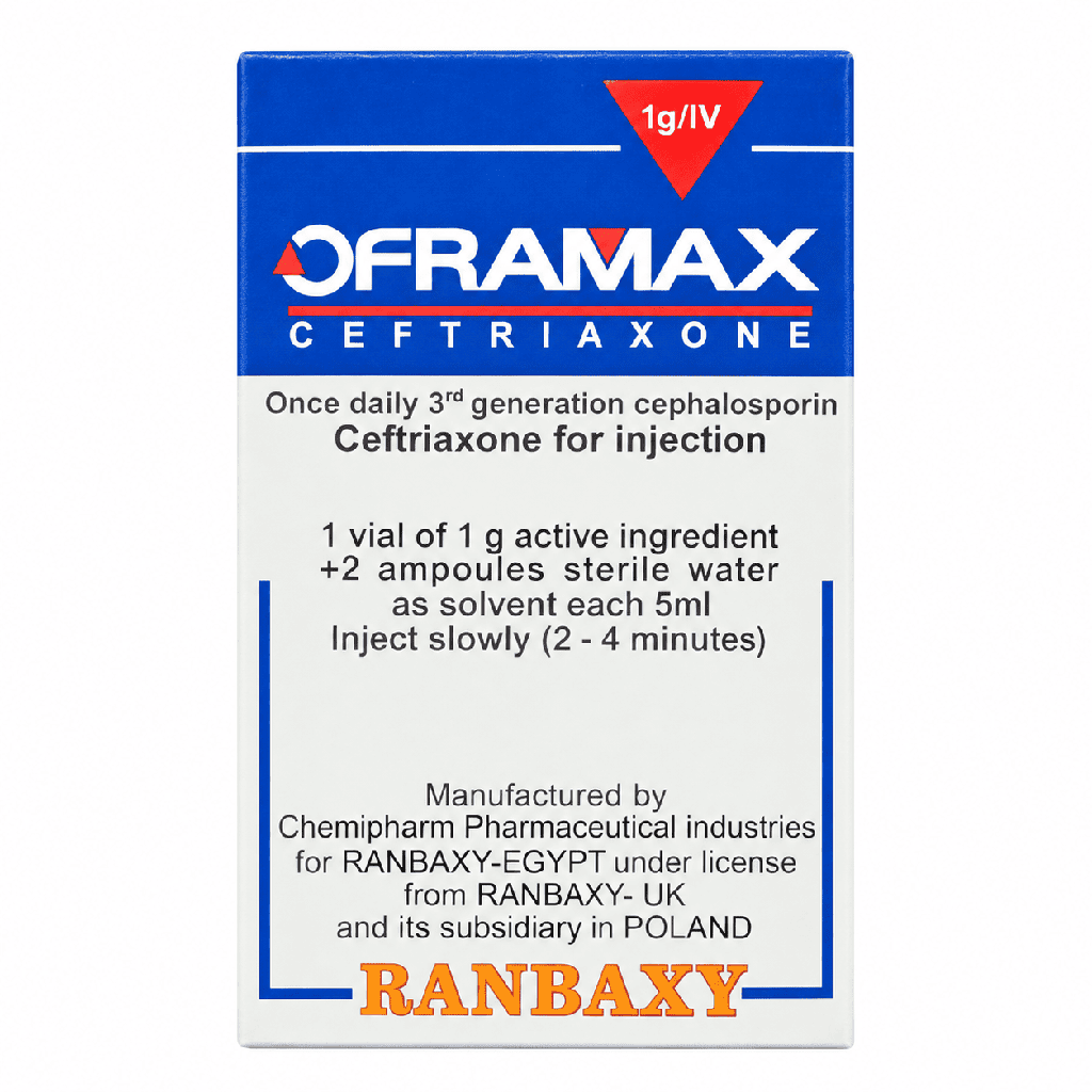 Oframax 1 gm Vial I.V. Injection