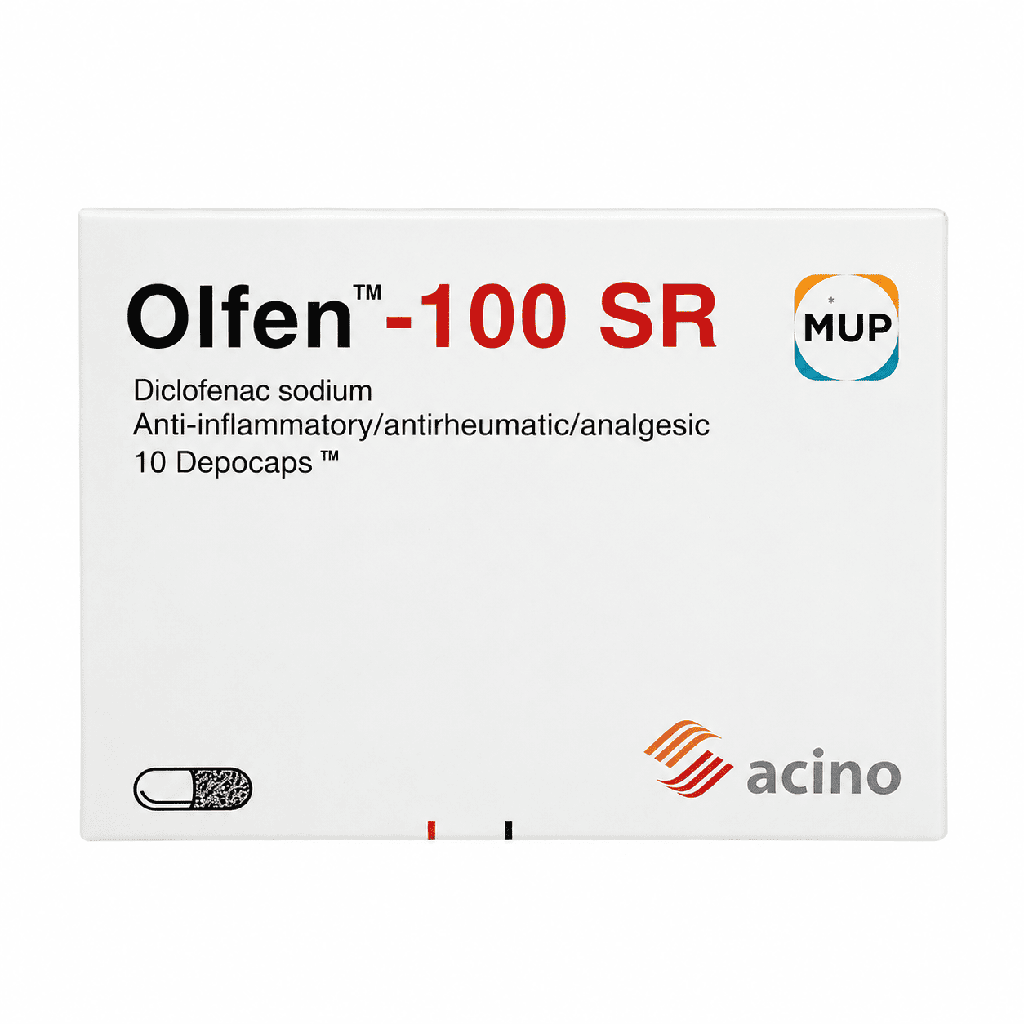 Olfen 100 mg SR 10 Capsules