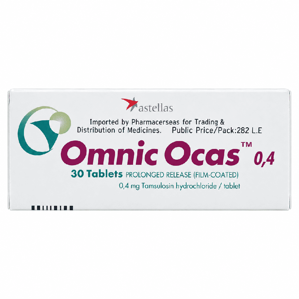 Omnic Ocas 0.4 mg 30 Prolonged Release Film Coated Tablets