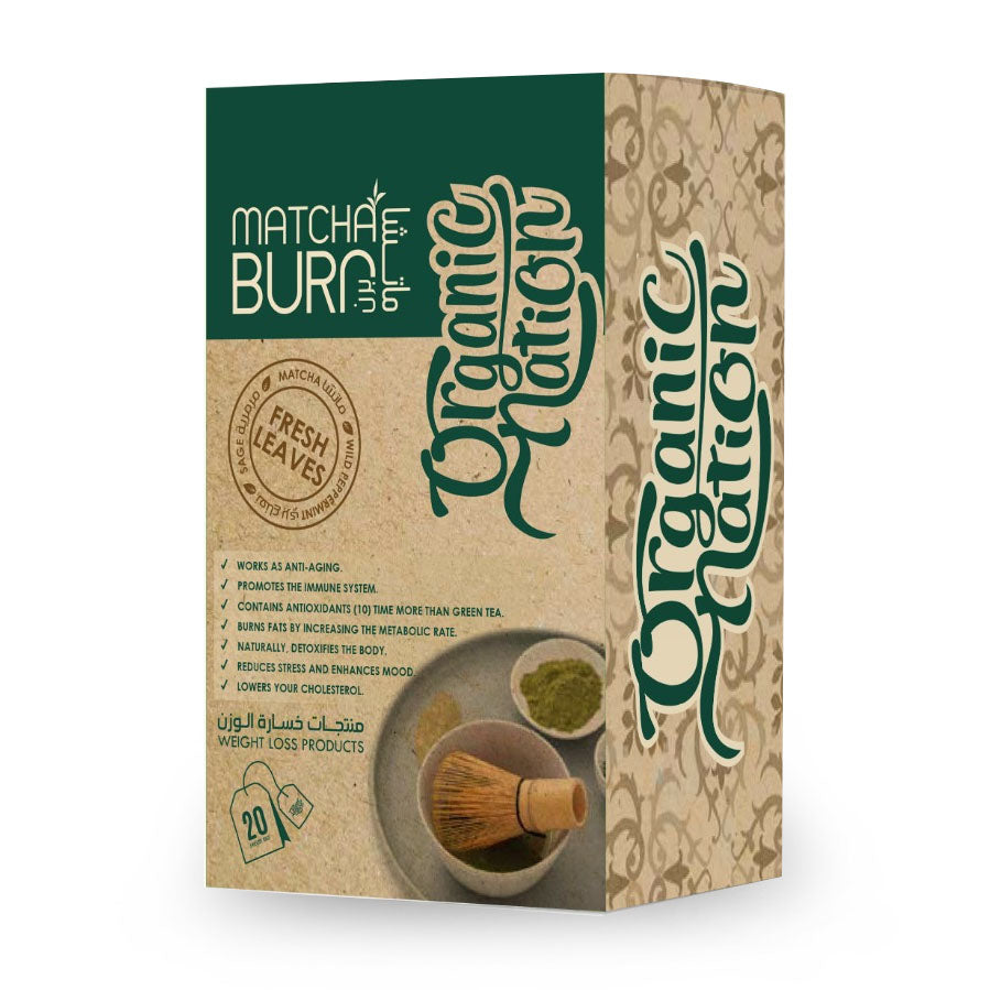 ORGANIC NATION MATCHA 20BAGS