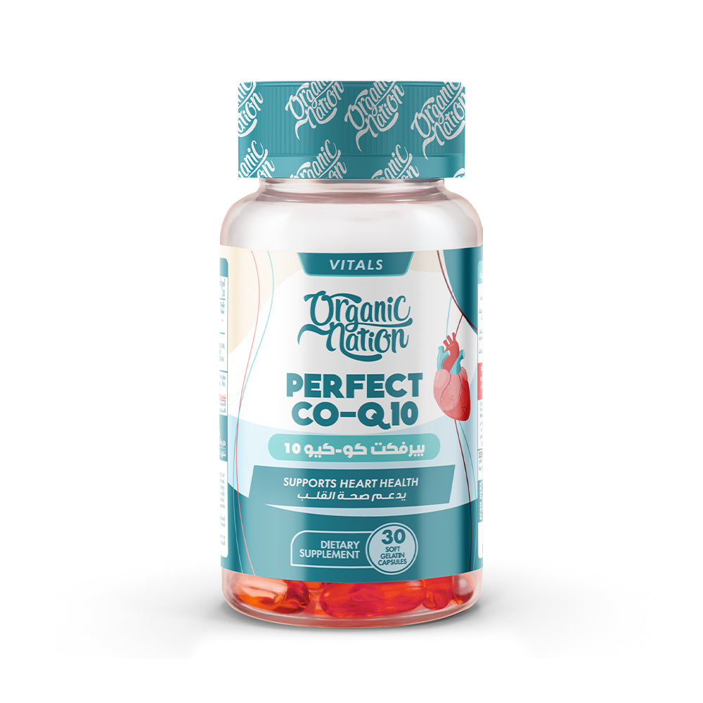 ORGANIC NATION PERFECT CO-Q10 30 CAP 