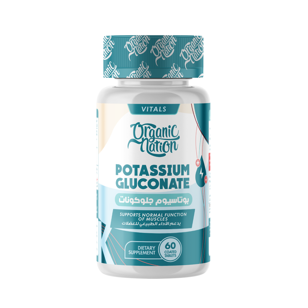 ORGANIC NATION POTASSIUM GLUCONATE  60 CAP