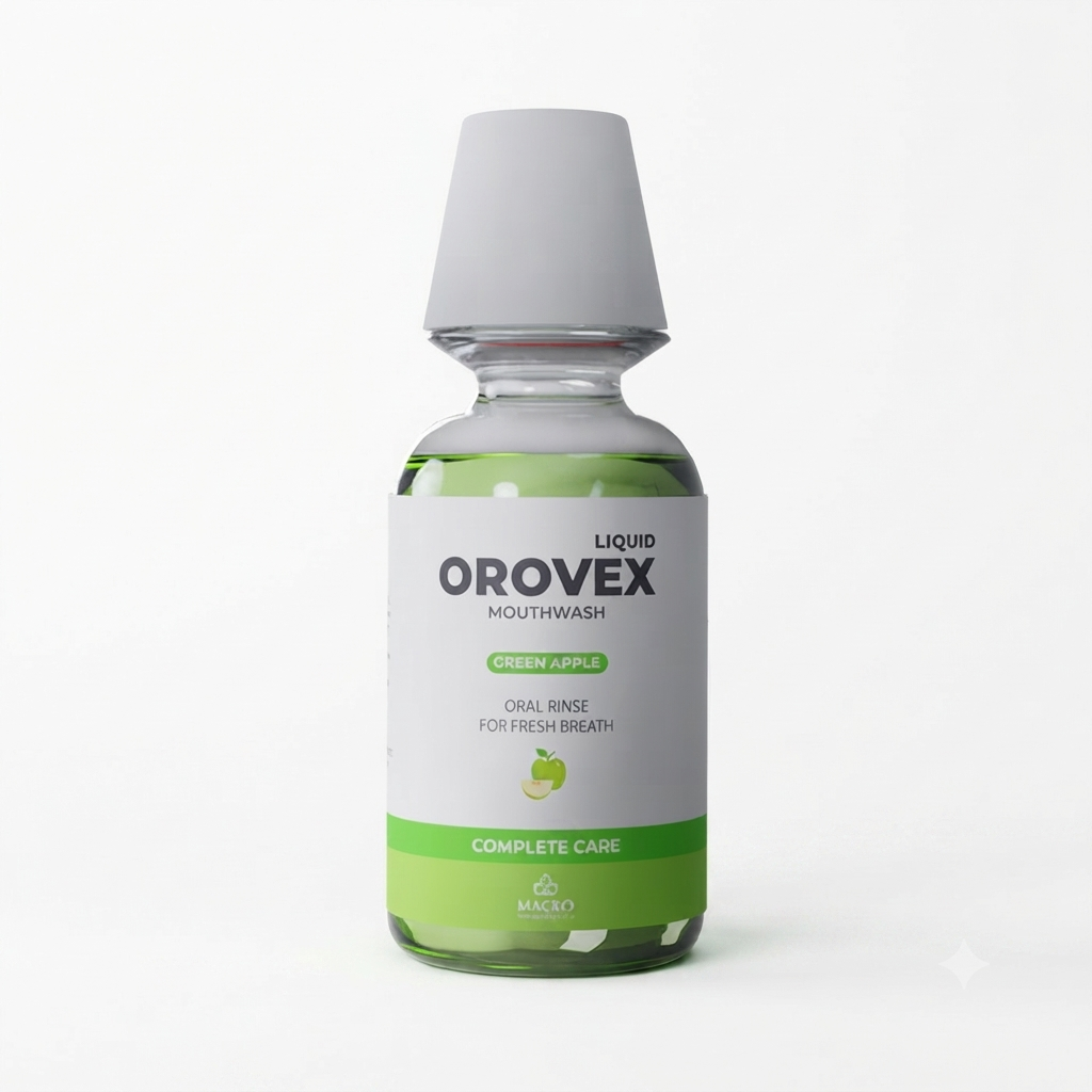 OROVEX MOUTHWASH APPLE 250 ML