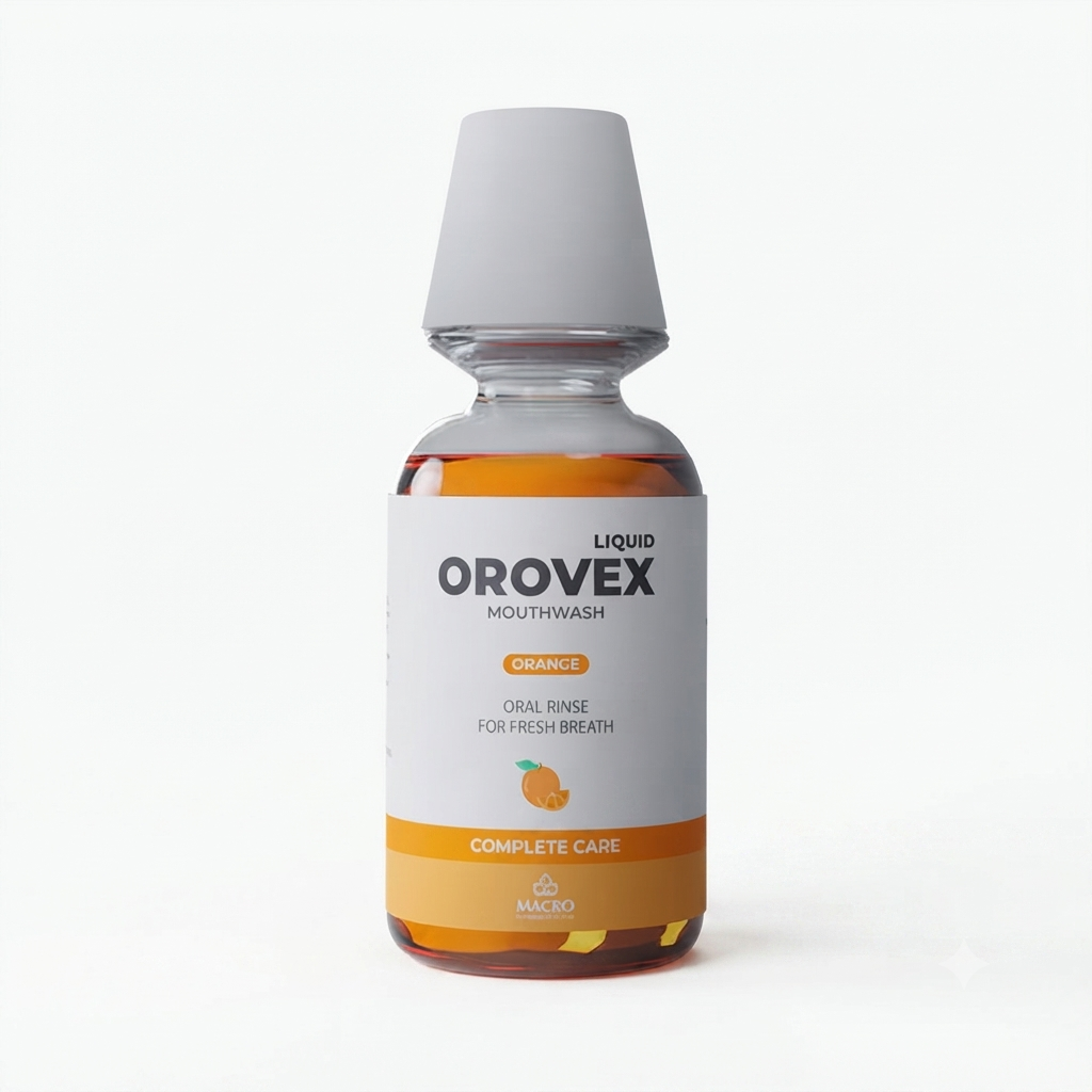 OROVEX MOUTH WASH ORANGE120 ML