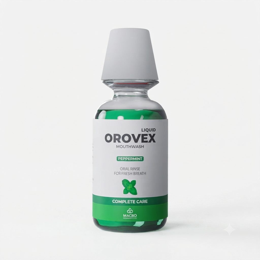 OROVEX PEPPERMINT MOUTWASH 250ML