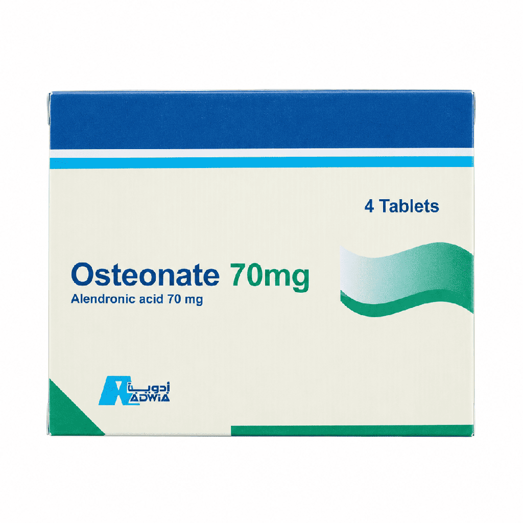 Osteonate 70 mg 4 Tablets