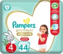 PAMPERS PREMIUM 4 PANTS  44 PIECES