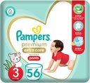 PAMPERS PREMIUM PANTS 3 56 PIECES