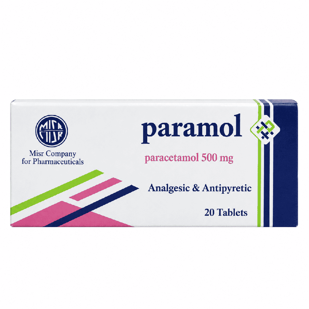 Paramol 500 mg 20 Tablets