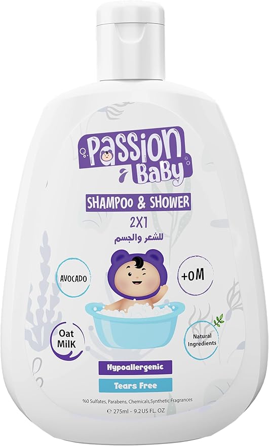 PASSION BABY SHAMPOO & SHOWER 275ML