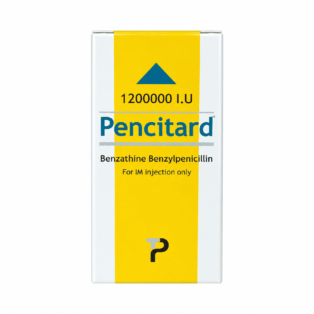 📦📦Pencitard 1200000 I.U. Vial Powder for Suspension for I.M. Injection