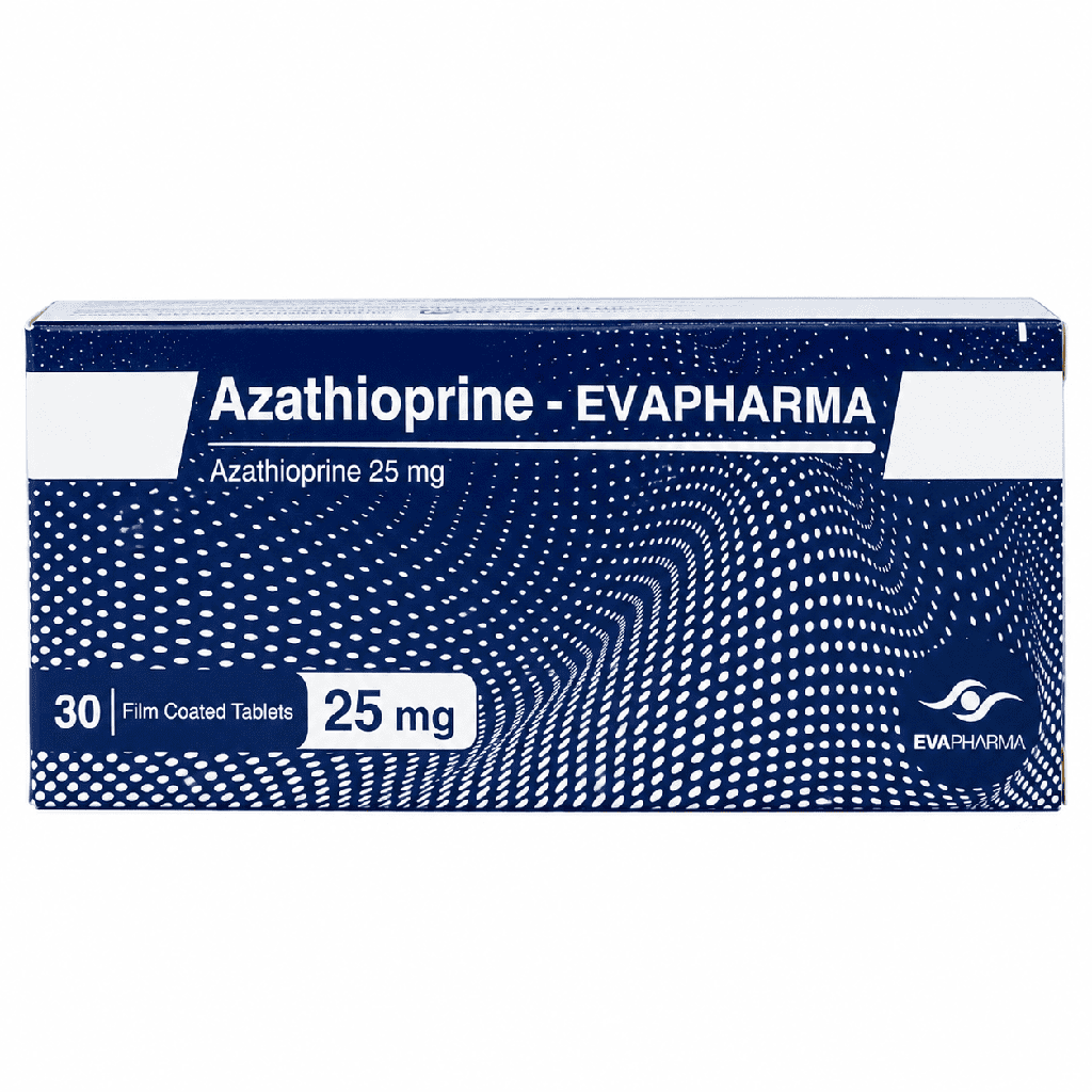 Azathioprine - Evapharma 25 mg 30 Film Coated Tablets