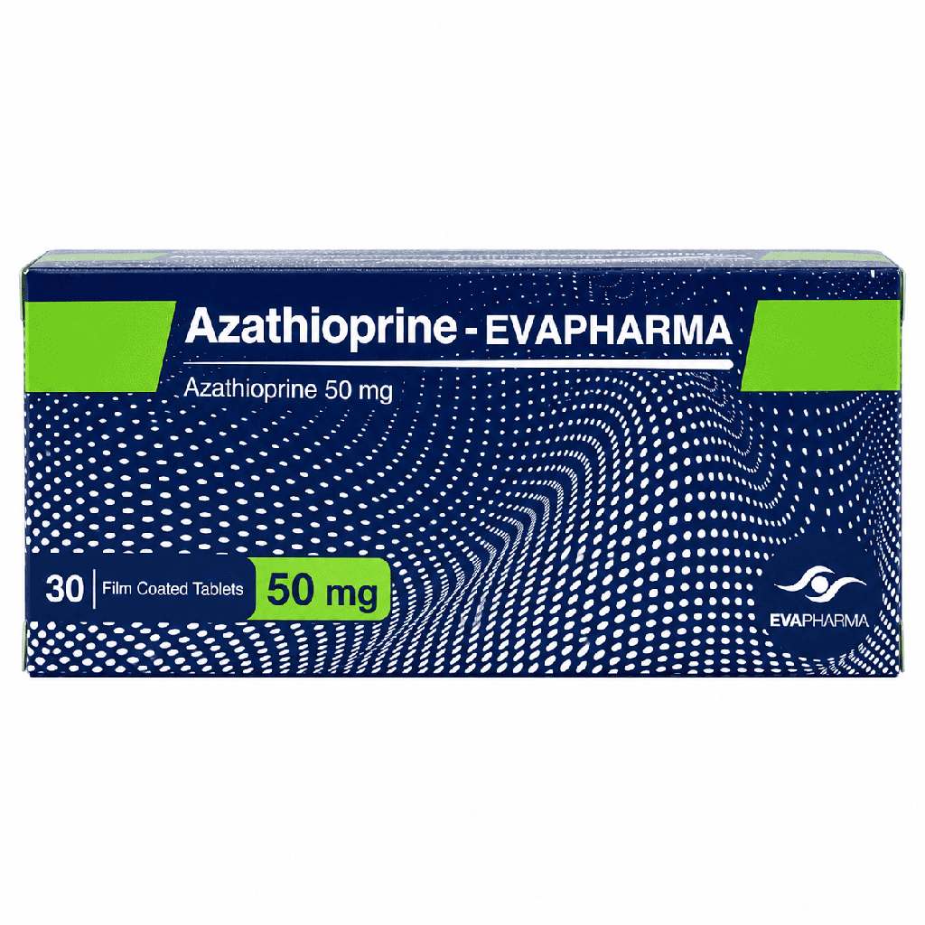 Azathioprine - Evapharma 50 mg 30 Film Coated Tablets