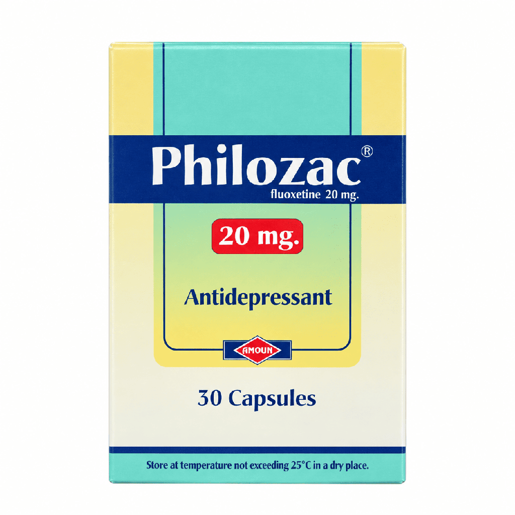 Philozac 20 mg 30 Capsules