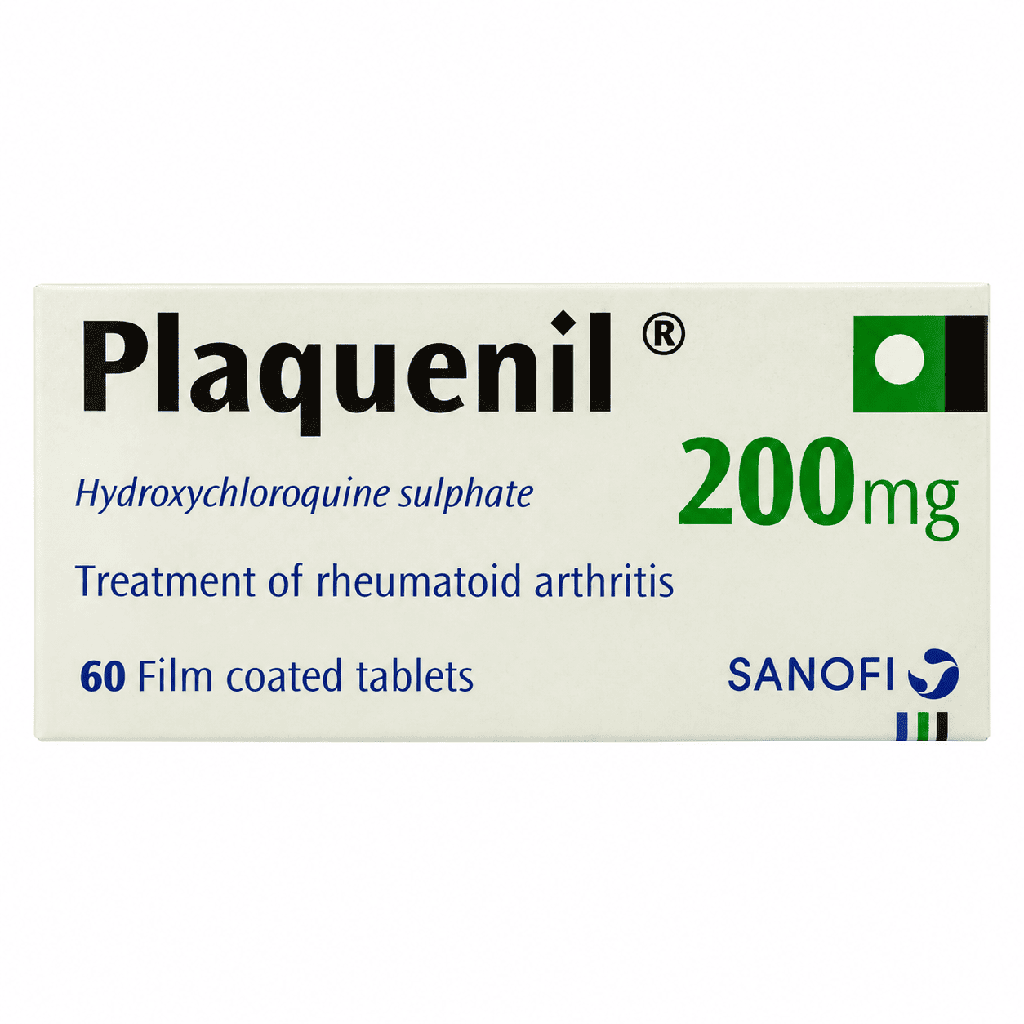 Plaquenil 200 mg 60 Tablets