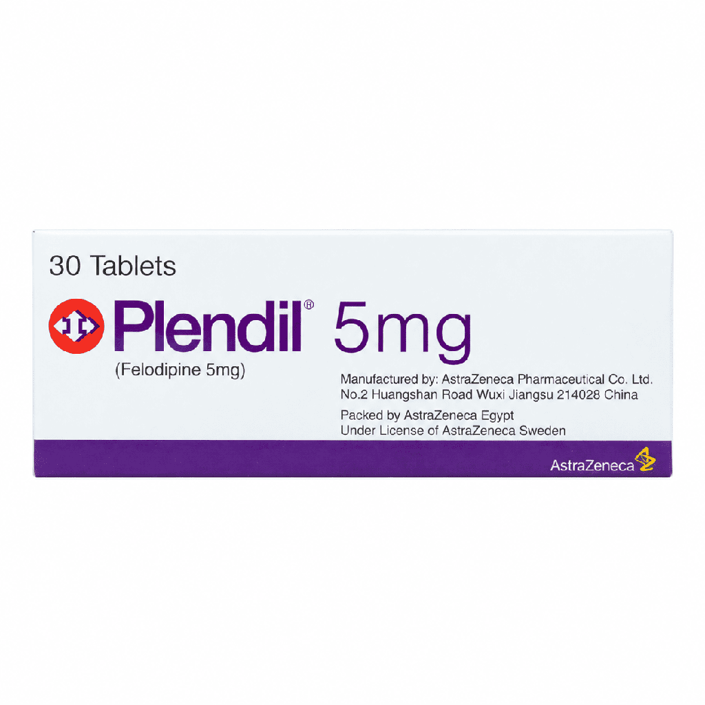 Plendil 5 mg 30 Tablets
