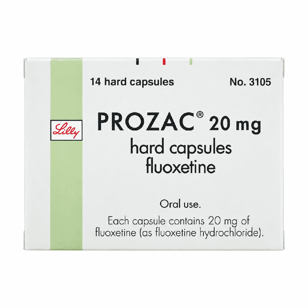 Prozac 20 mg 14 Capsules