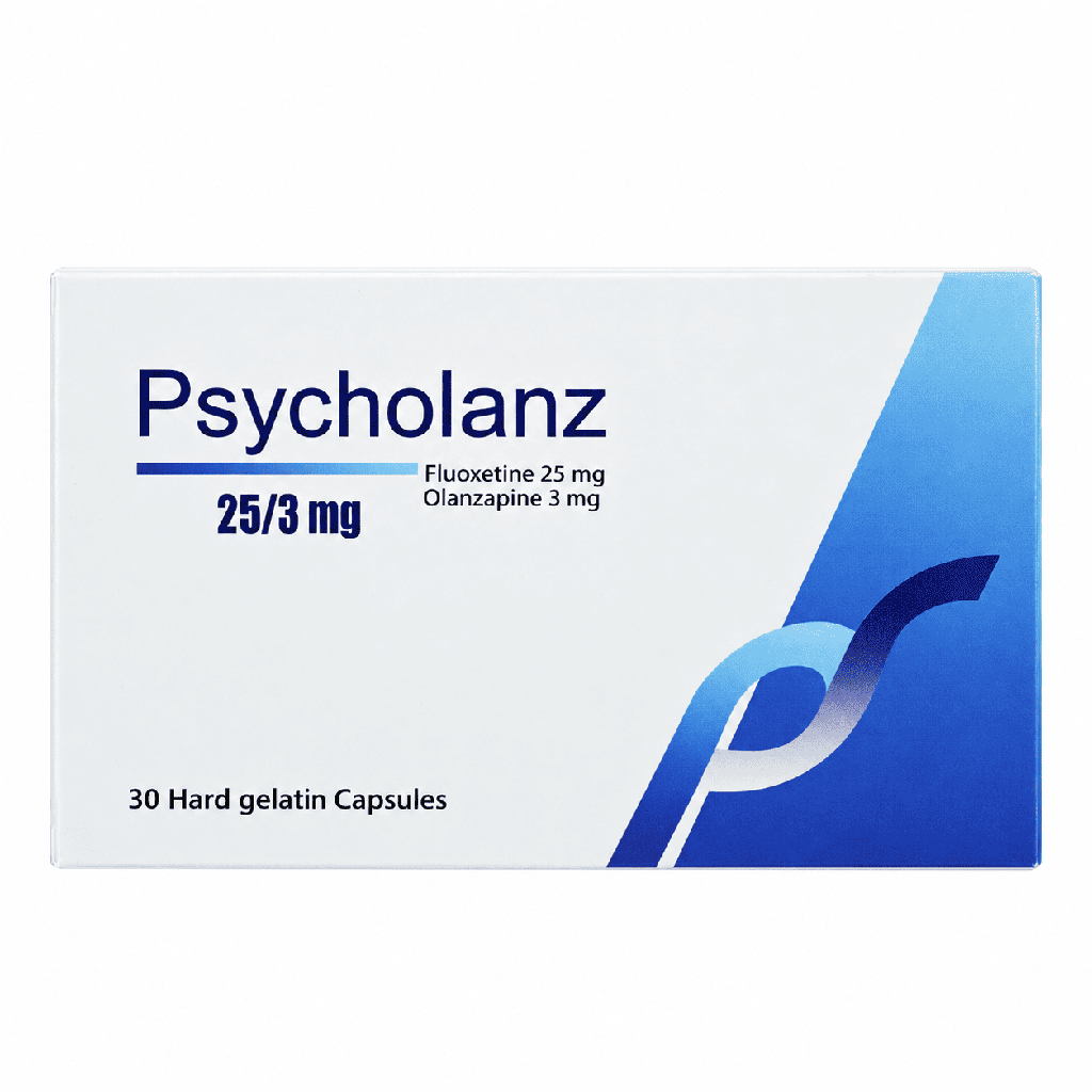 Psycholanz 25 mg /3 mg 30 Capsules