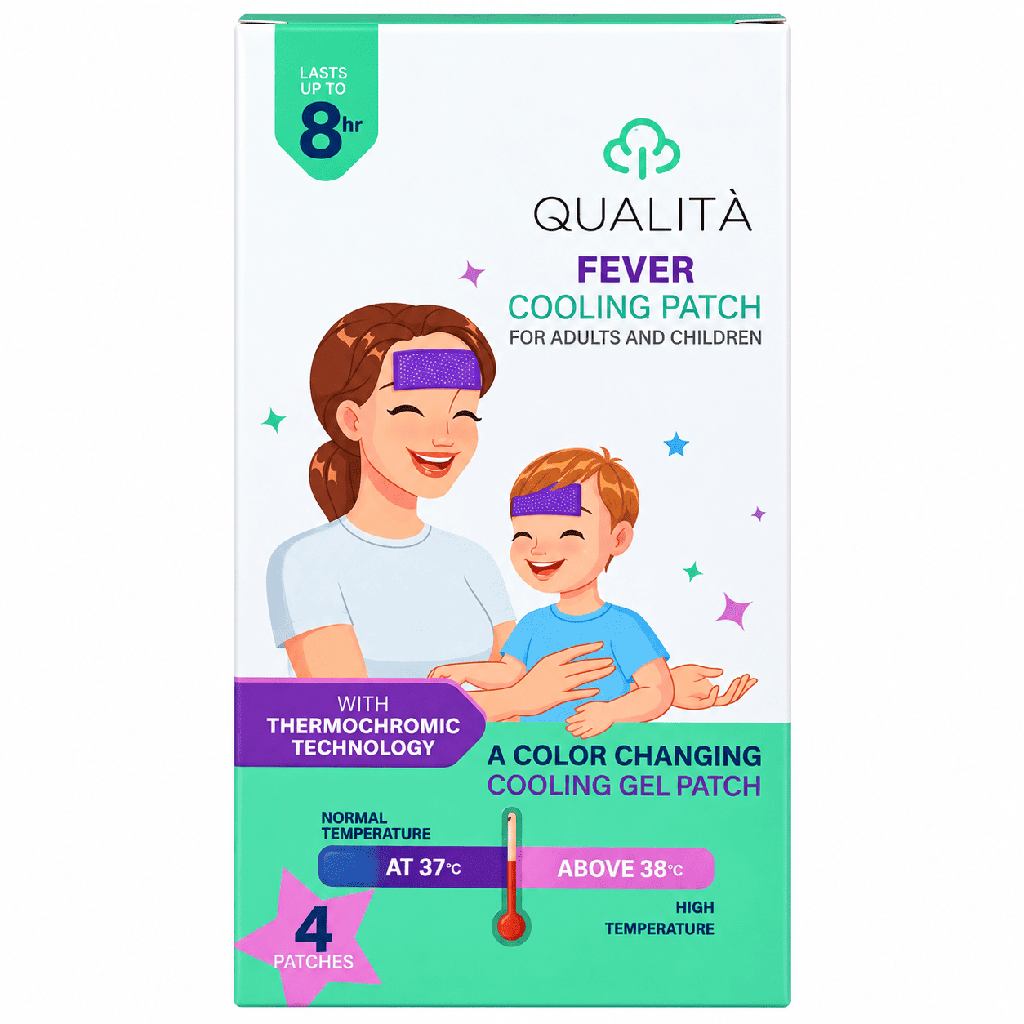 Qualita Cooling Patch Adult & Children  4pcs