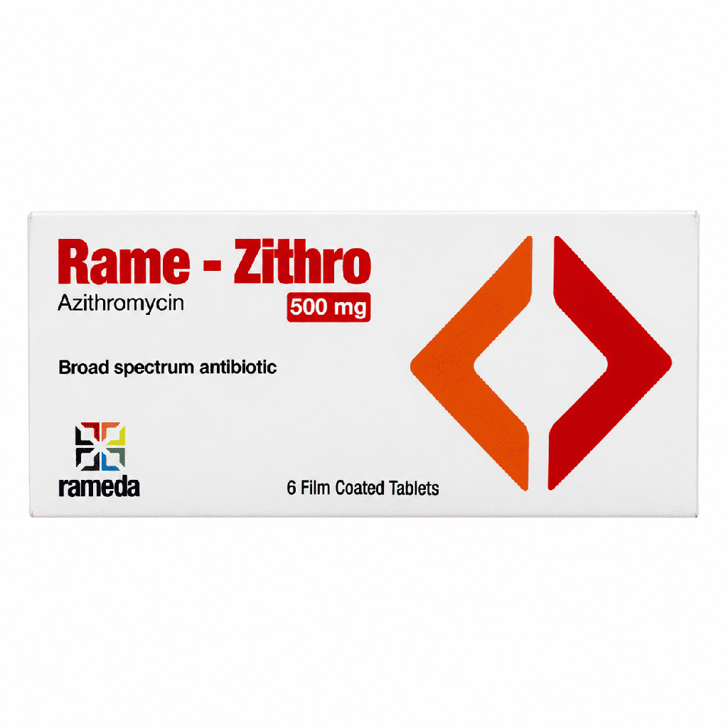 Rame - Zithro 500 mg 6 Tablets