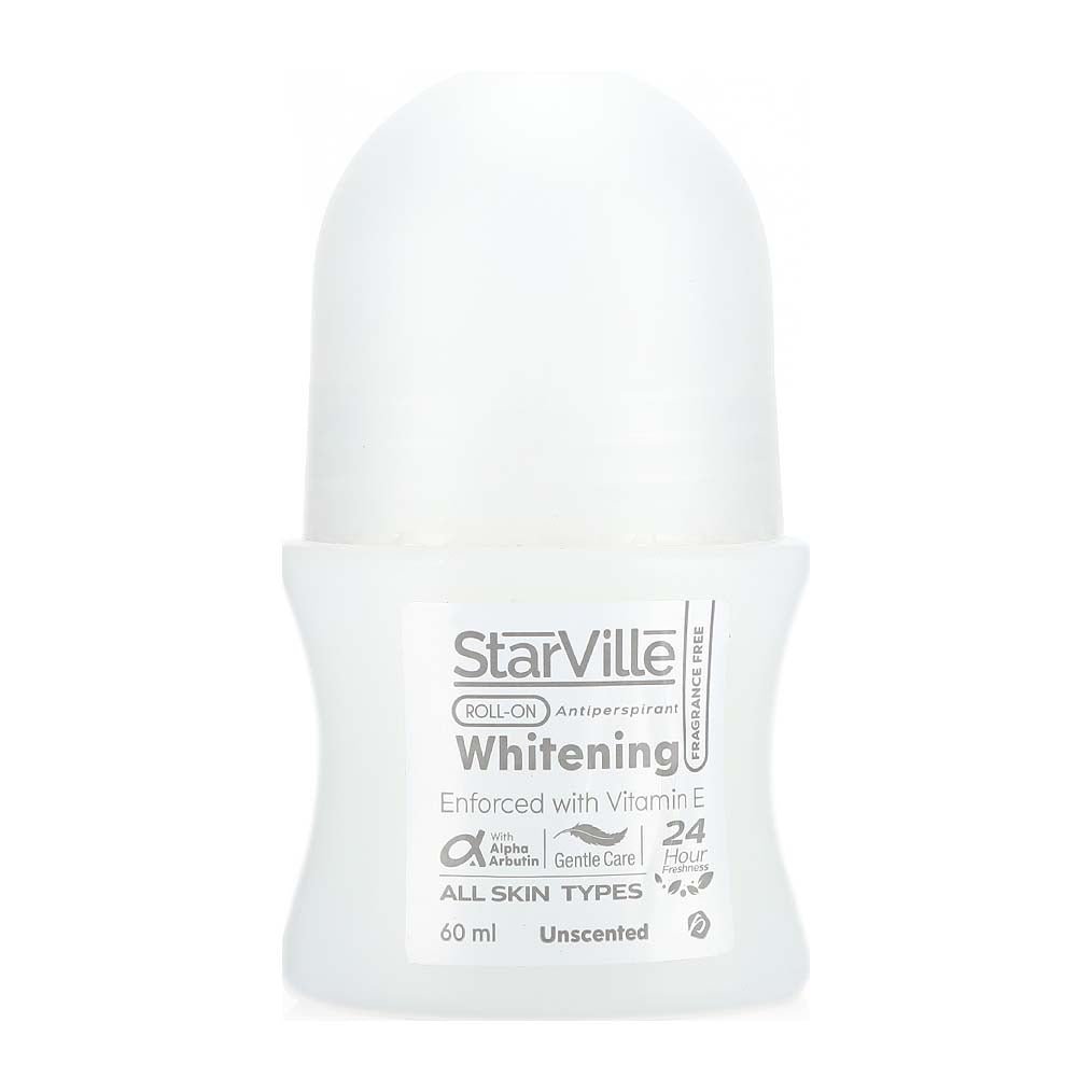 Starville Whitening Roll On Fragrance Free 60 ml