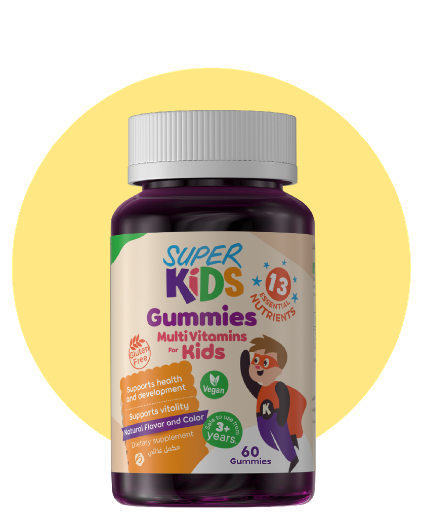 SUPER KIDS GUMMIES MULTI VITAMINS FOR KIDS 120 TAB