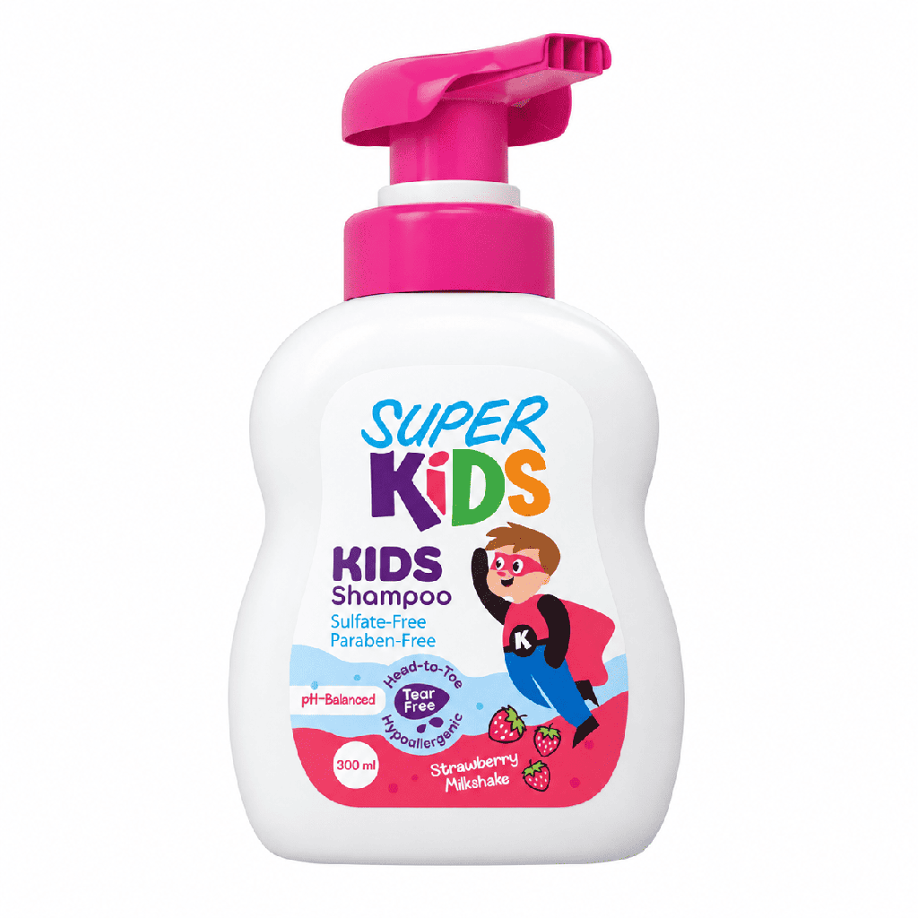 Super Kids Shampoo Strawberry 300ml