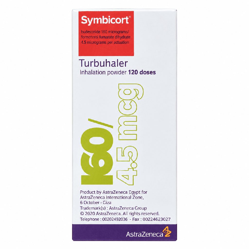 Symbicort Inhalation Spray 160 mcg 120 Doses