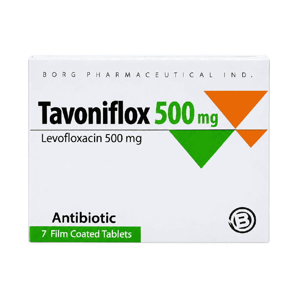 Tavoniflox 500 mg 7 Film Caoted Tablets