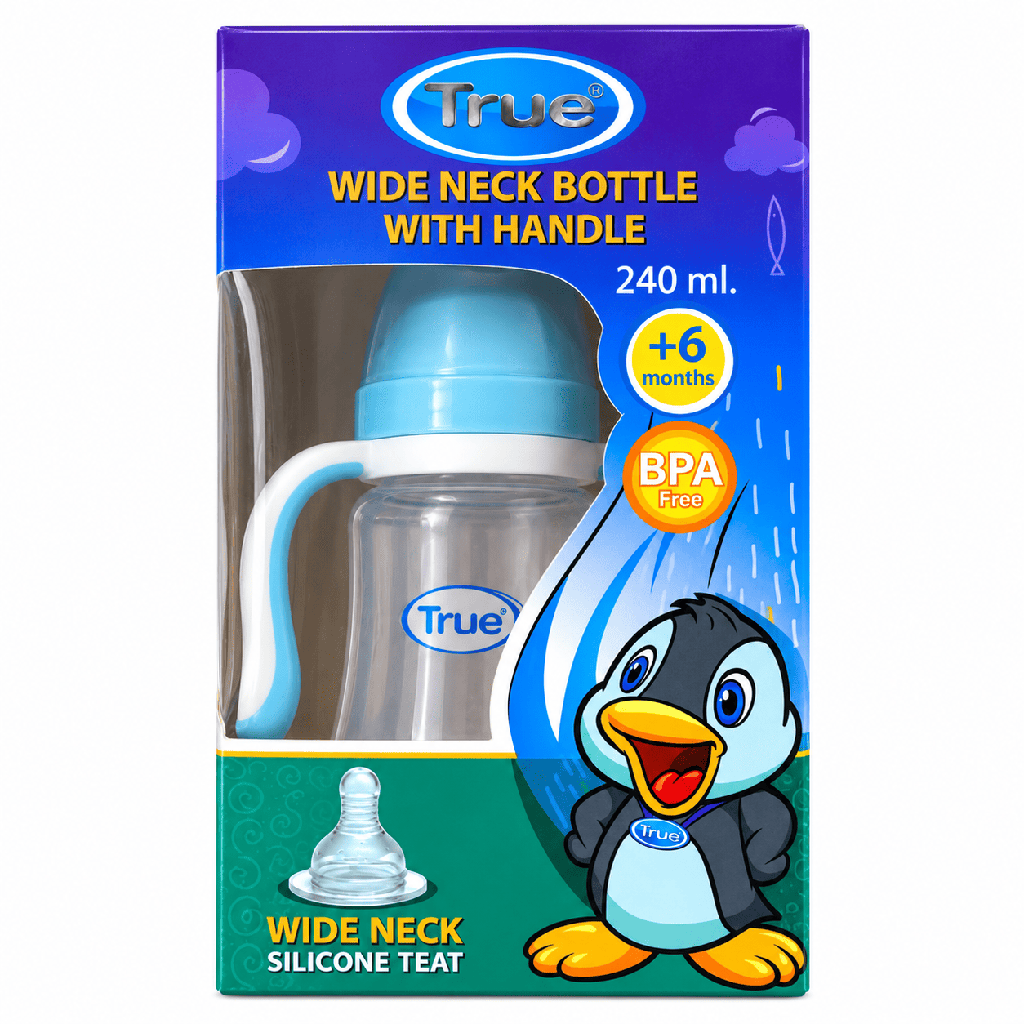True Gold Feeding Bottle 240ML 6+M