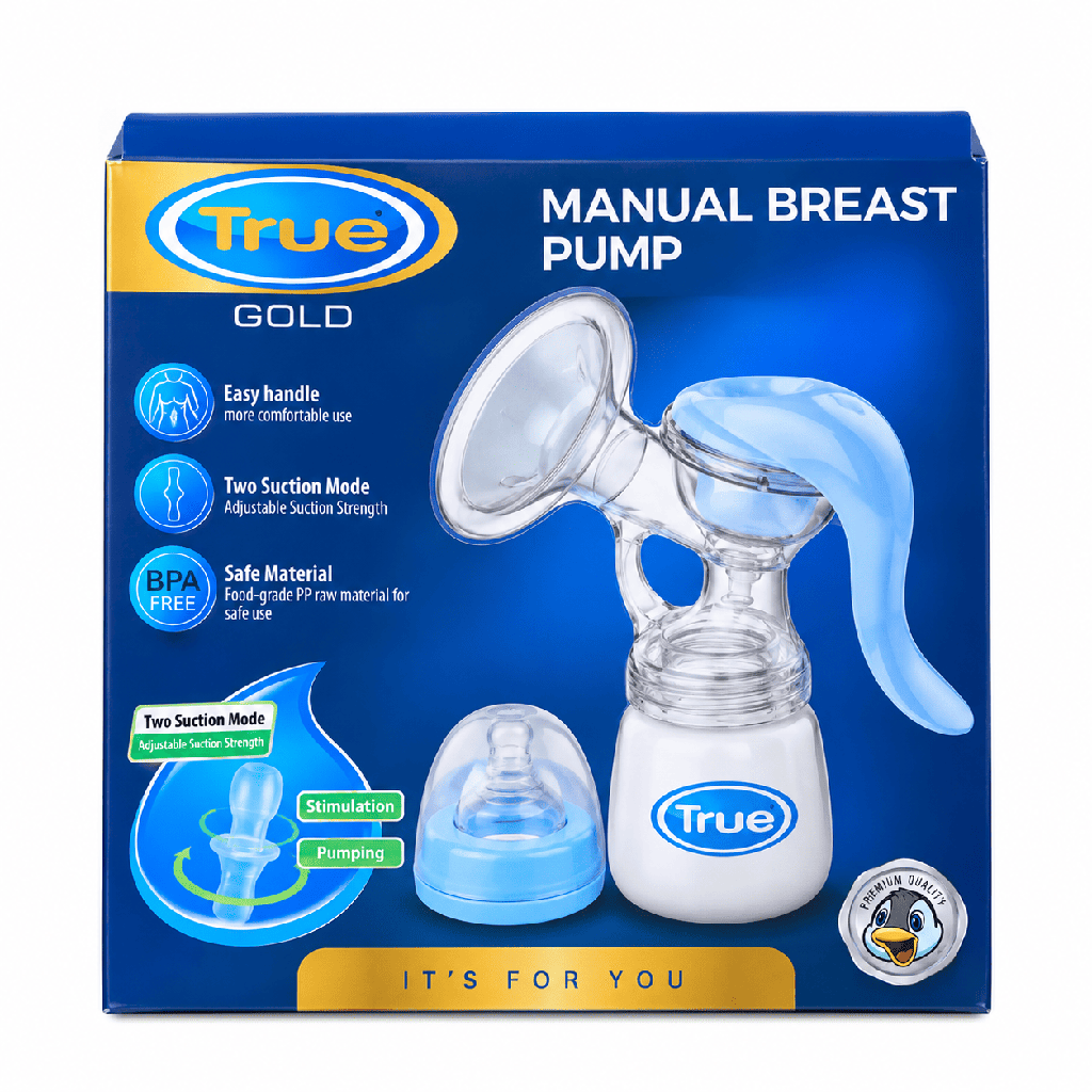 True Manual Breast Pump Feeding Set