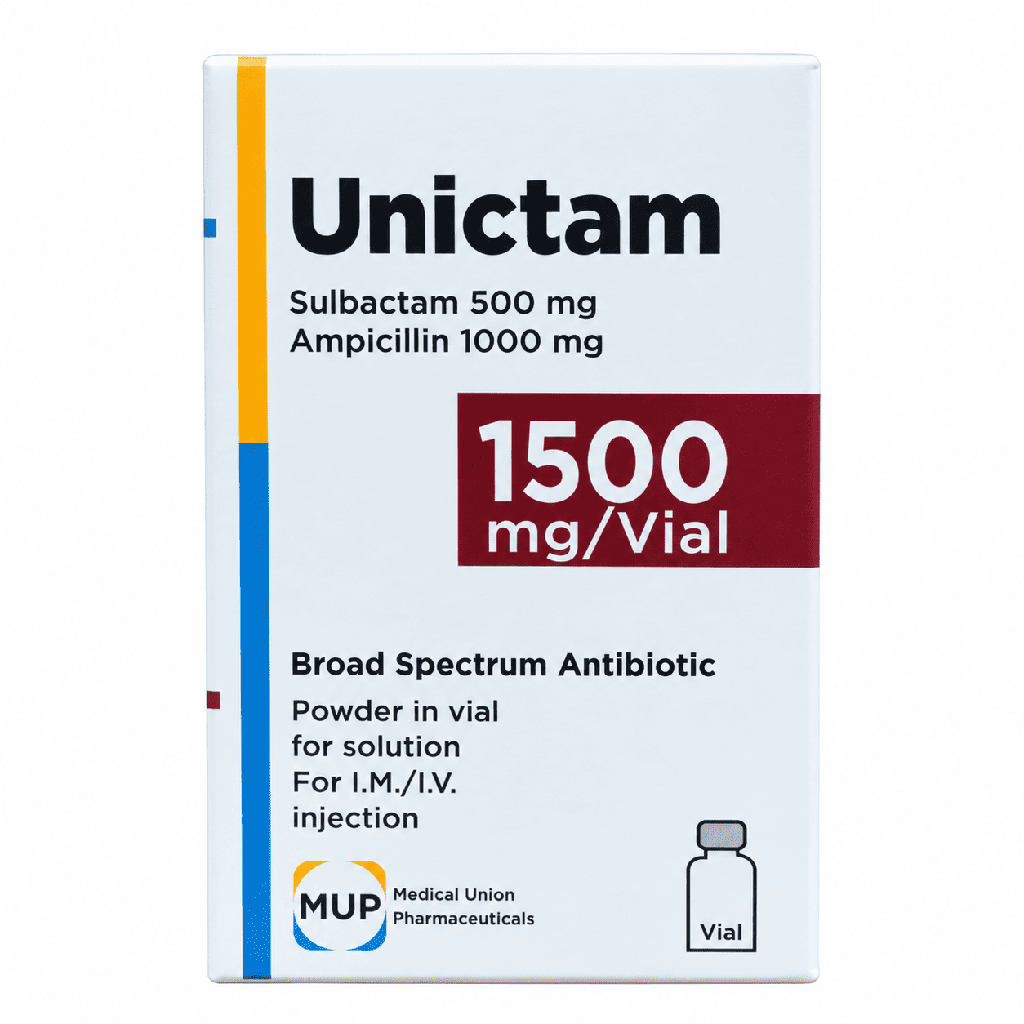 Unictam 1500 mg Vial I.M./I.V. Injection