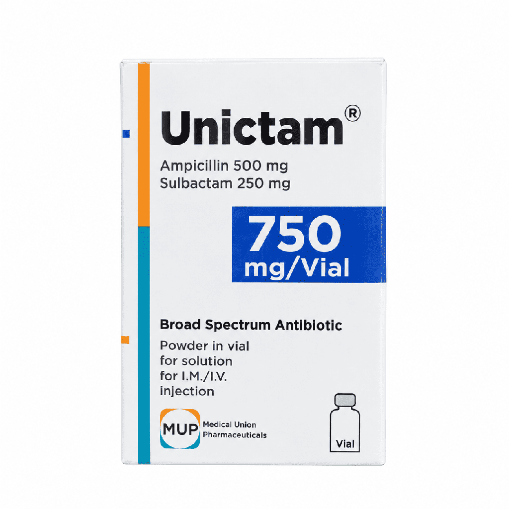 Unictam 750 mg Vial I.M./I.V. Injection