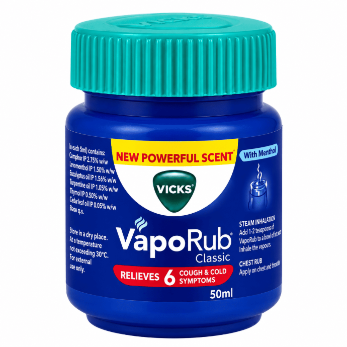Vicks VapoRub Balm Classic 50ml