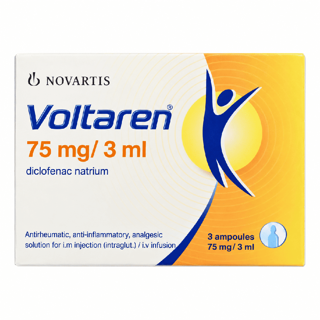Voltaren 75 mg 3 Ampoules 3 ml