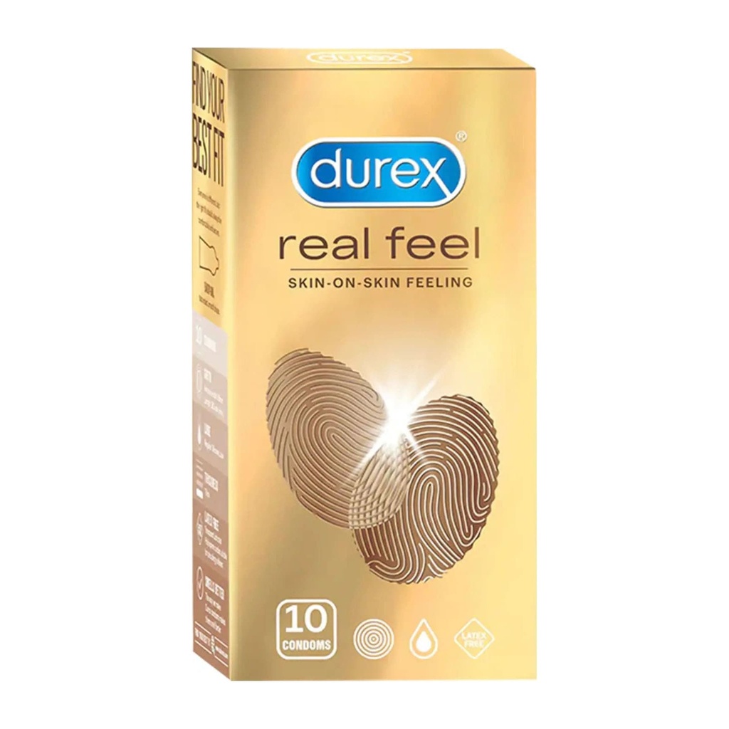 DUREX REAL FEEL 10 CONDOMS