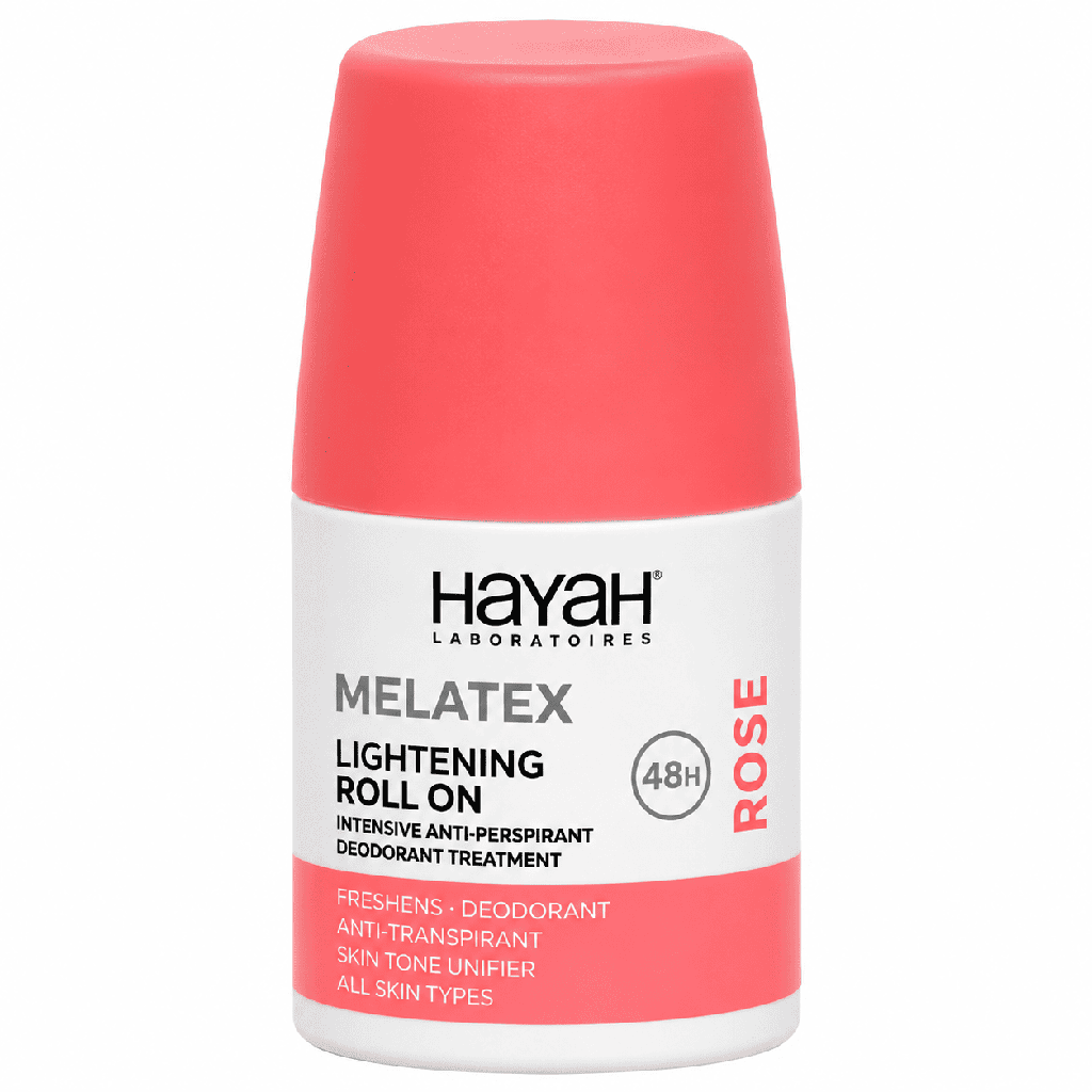 Hayah Melatex Rose Lightening Roll On Deodorant - 40ml