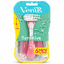 Gillette venus sensitive disposable razors, 4 count + 2 free