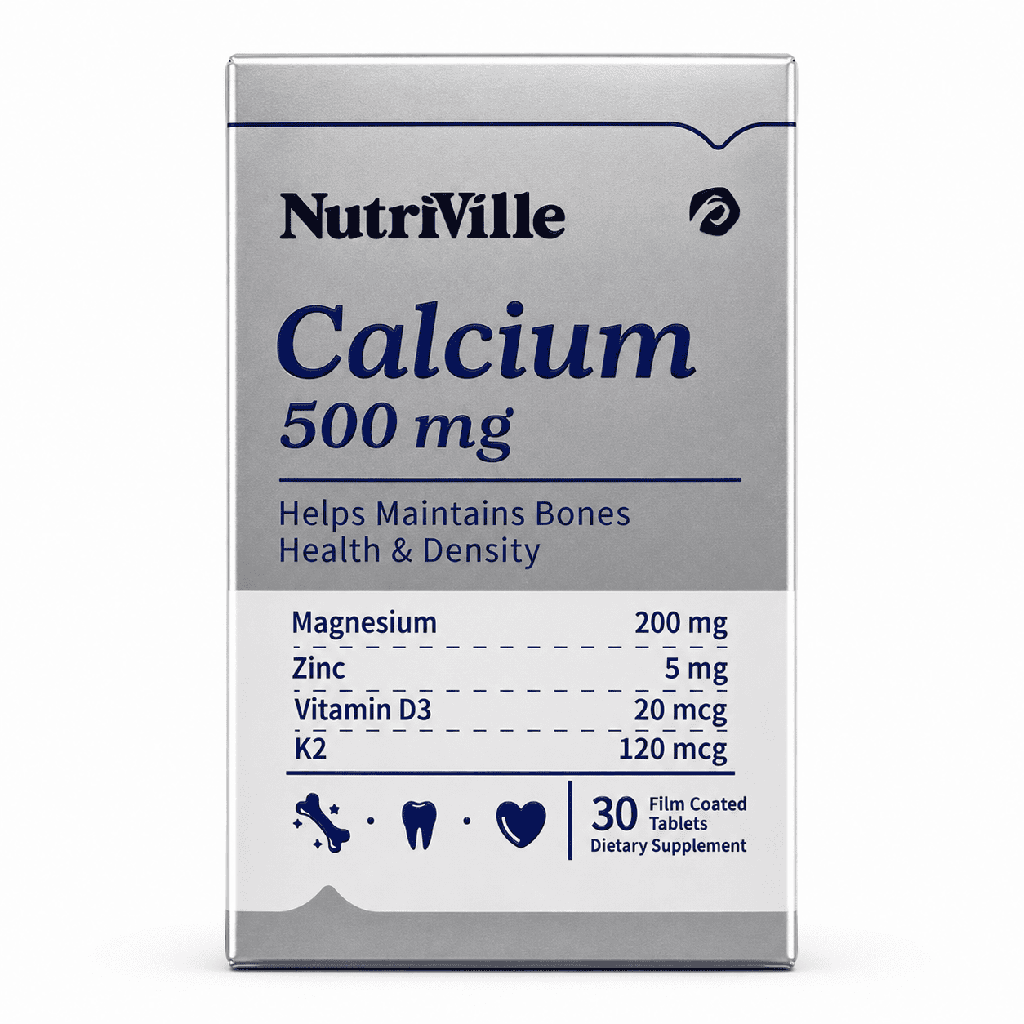 Nutriville Calcium 500 Mg 30 Tab
