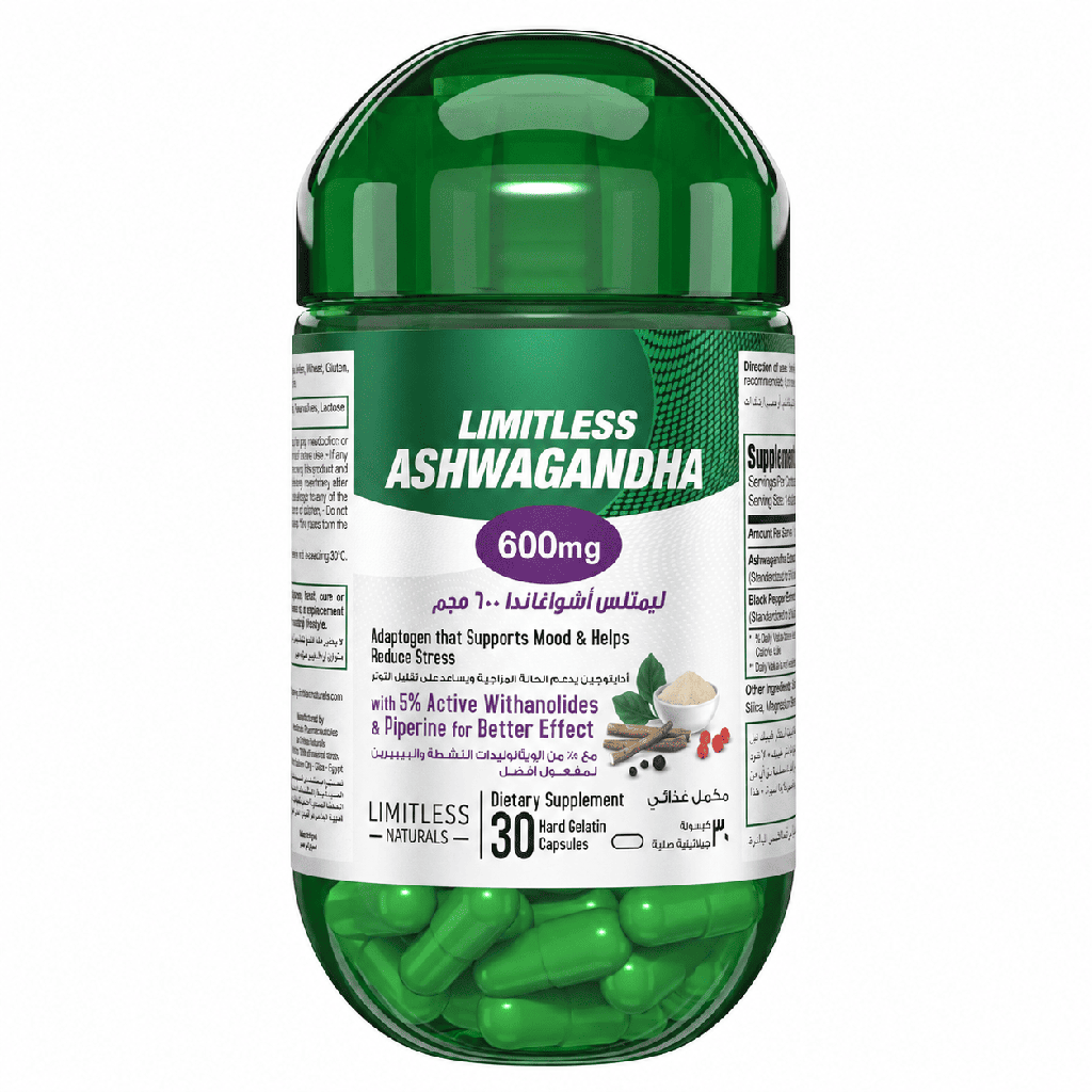 Limitless Ashwagandha 600 mg 30 Tab