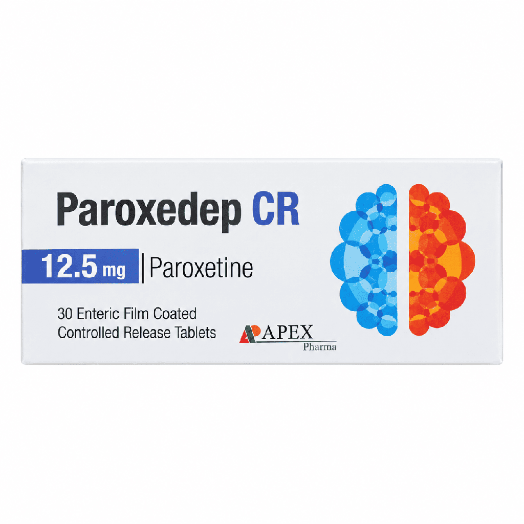 Paroxedep CR 12.5 mg 30 Tablets