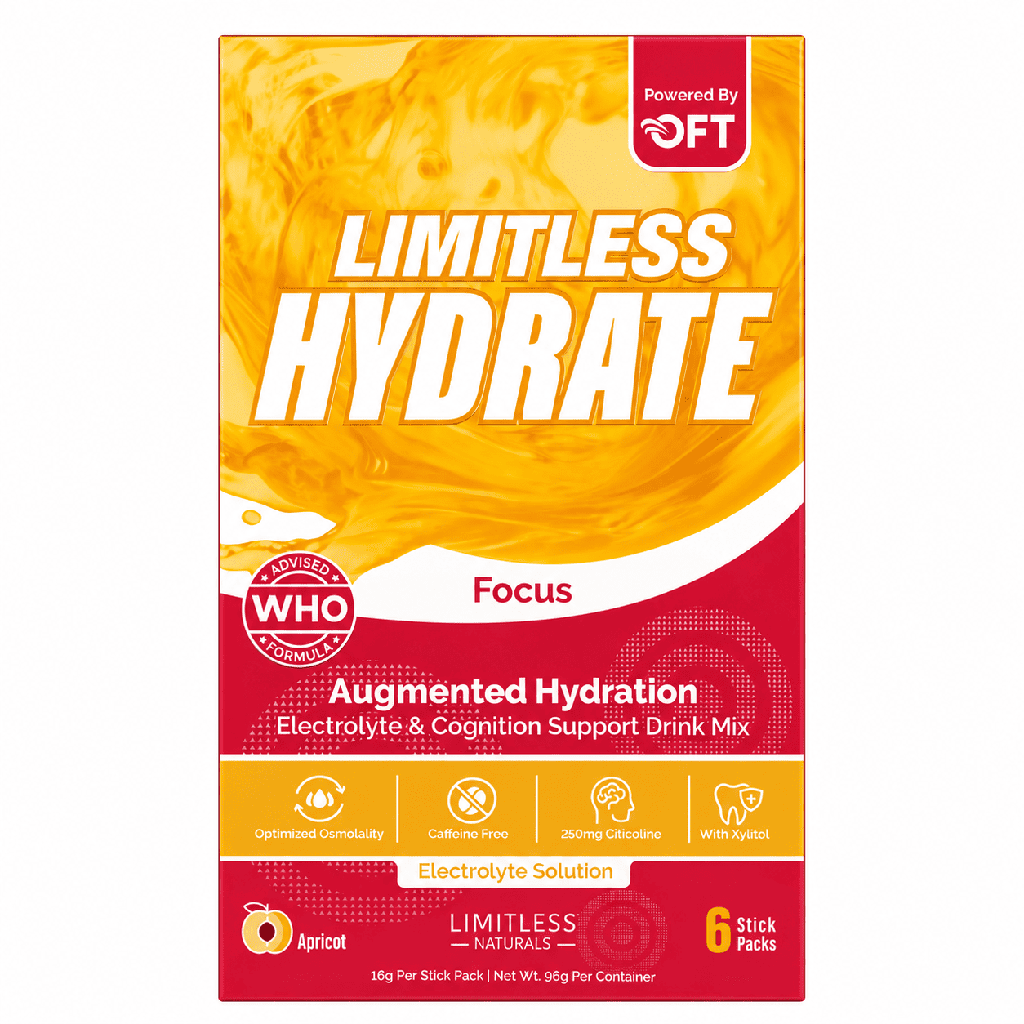 Limitless hydrate focus 6 stick pack