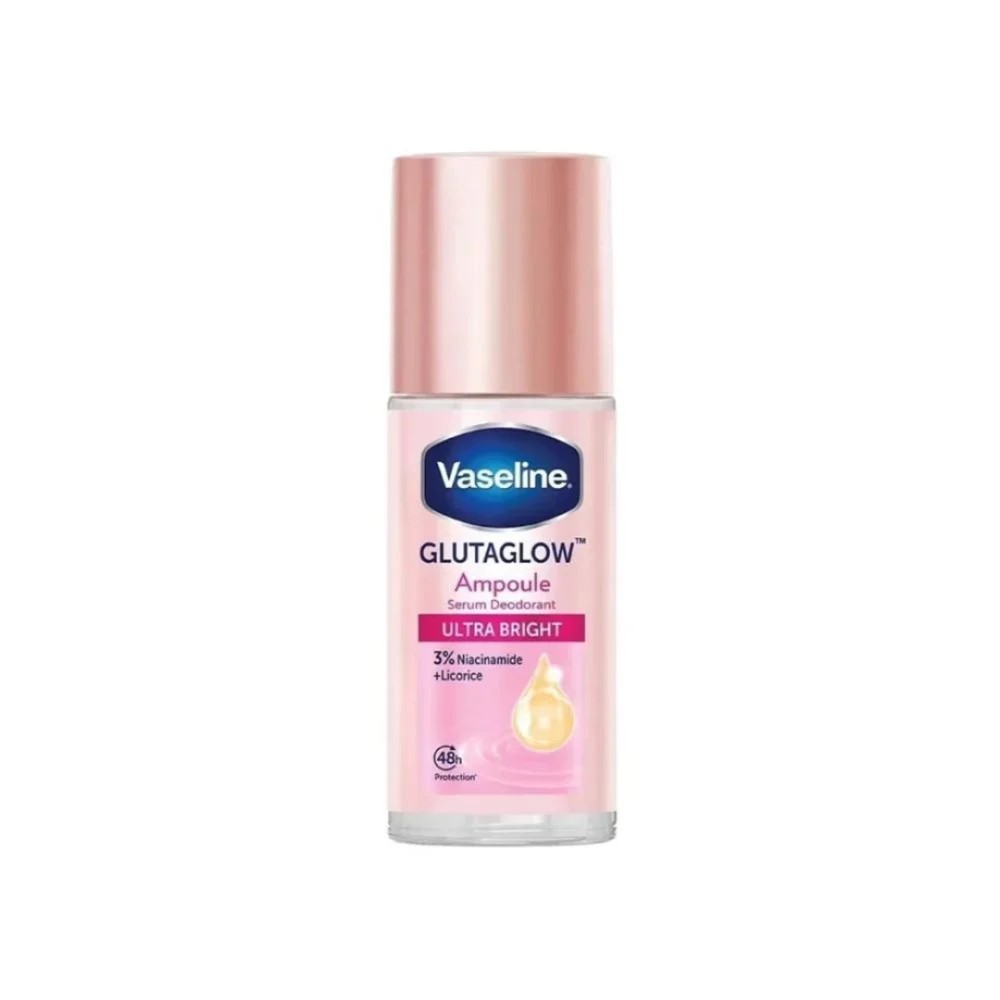 Vaseline Gluta Glow Ultra & Bright Roll-On Deodorant Serum - 45ml