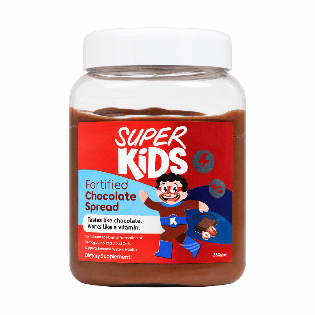 Super Kids Fortified Chocolate Spread 250 Gm
