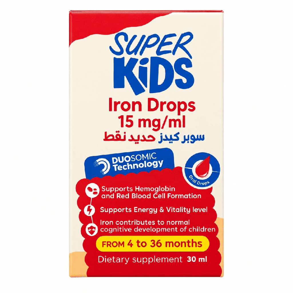 Super Kids Iron 15mg/ml Oral Drops 30ml
