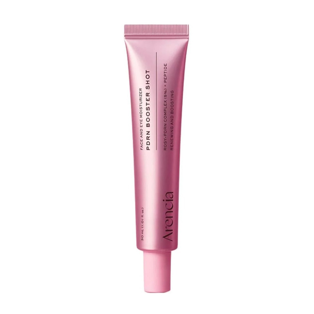 Arencia PDRN Booster Shot Serum, Rosy-PDRN & Peptides for Glowy, Healthy Skin, 30ml